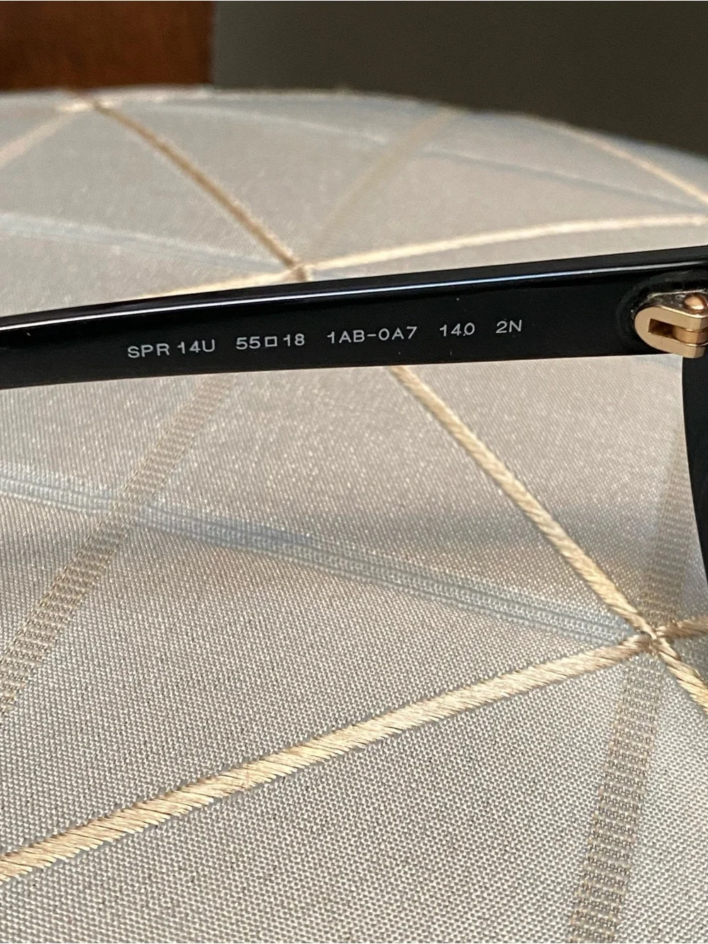 Prada Oversized Black Cat-Eye Sunglasses - Picture 7 of 9
